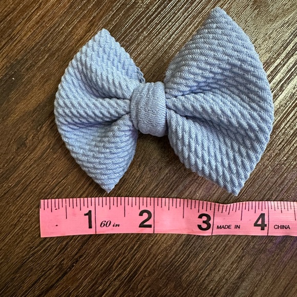 Girls Aligator Clip Bows Multicolored - Picture 6 of 8